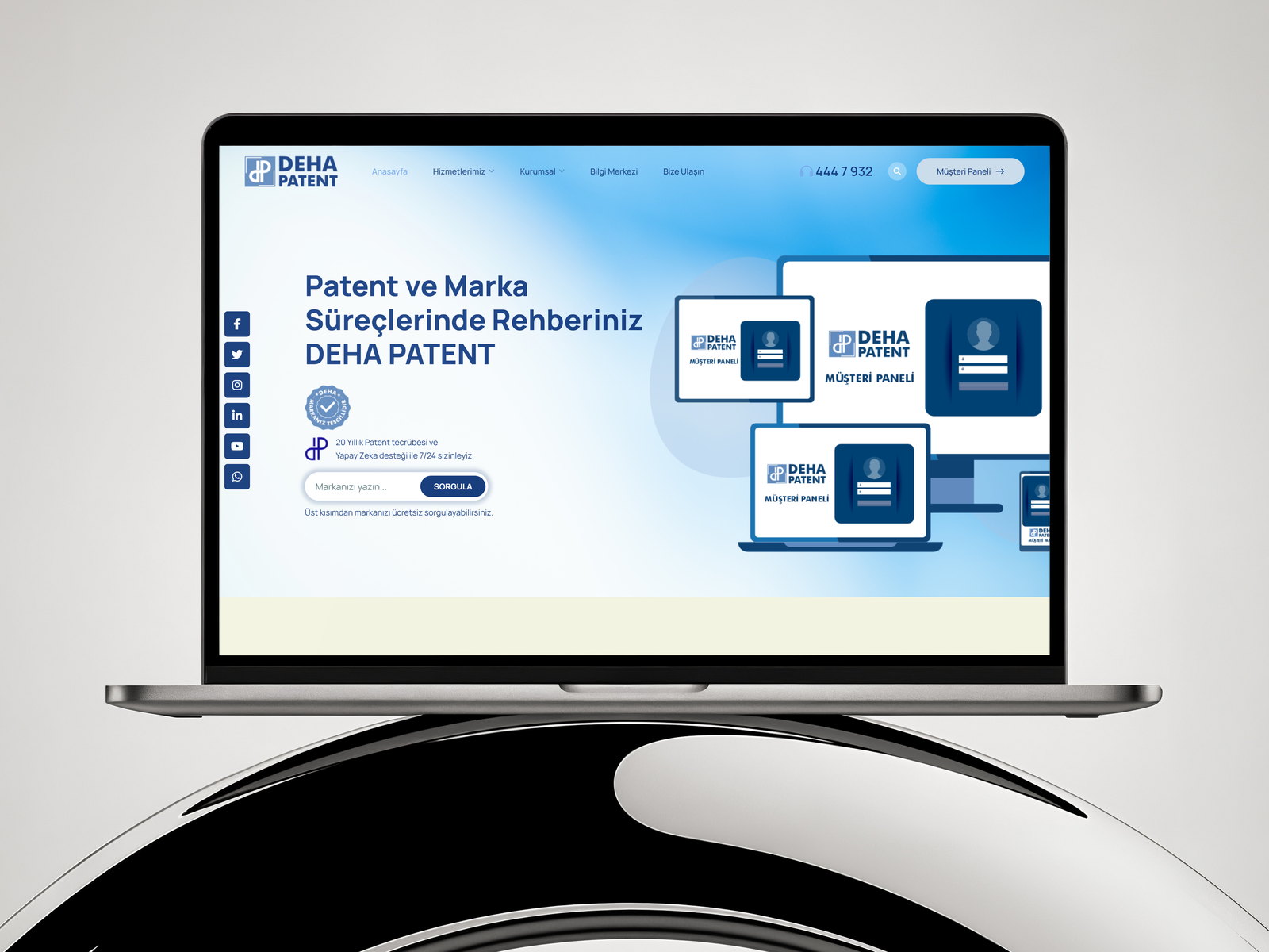 Deha Patent web sitesi