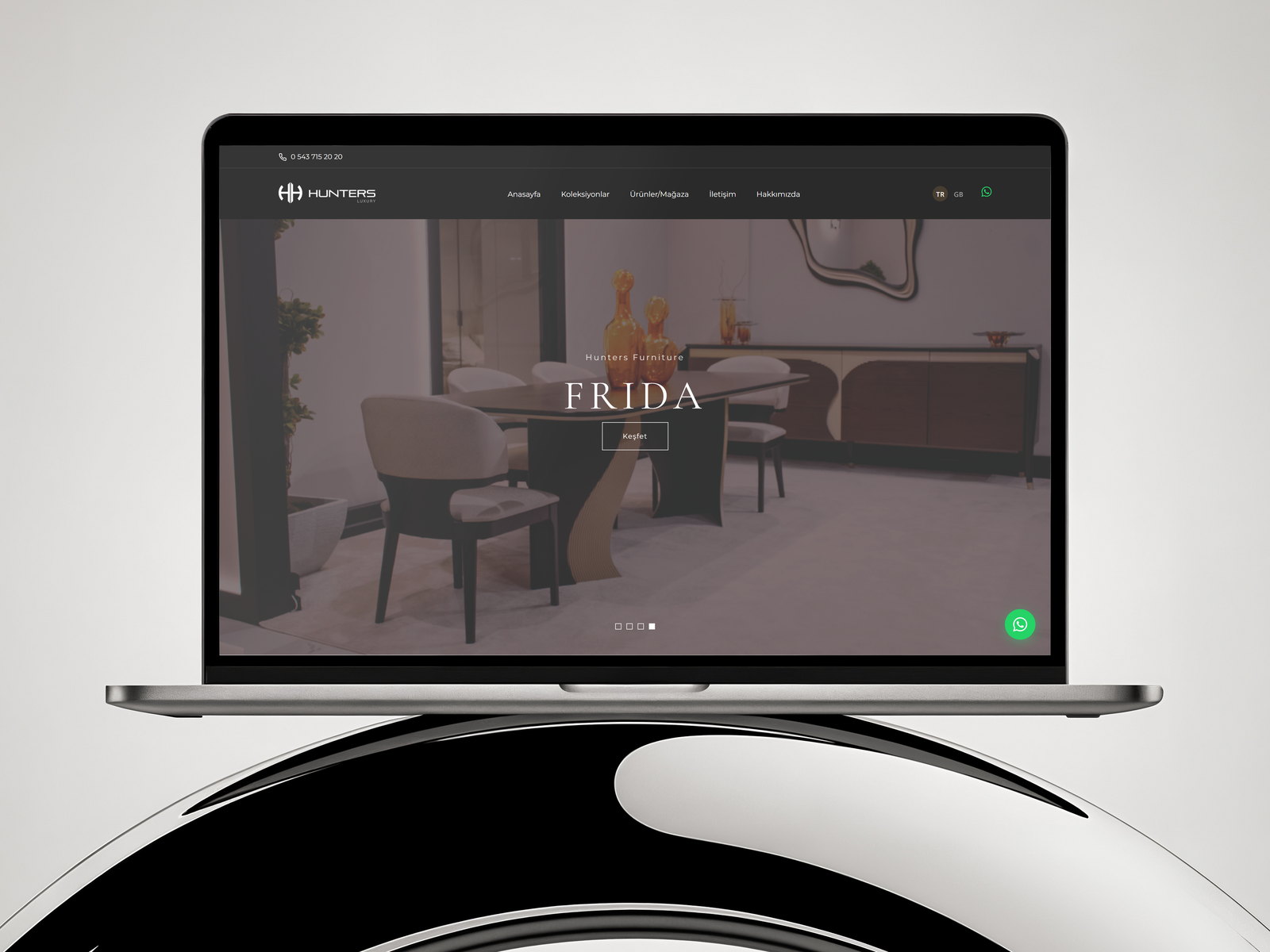 Hunters Furniture web sitesi
