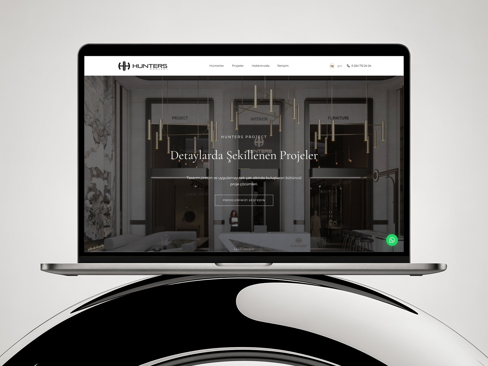 Hunters Project web sitesi