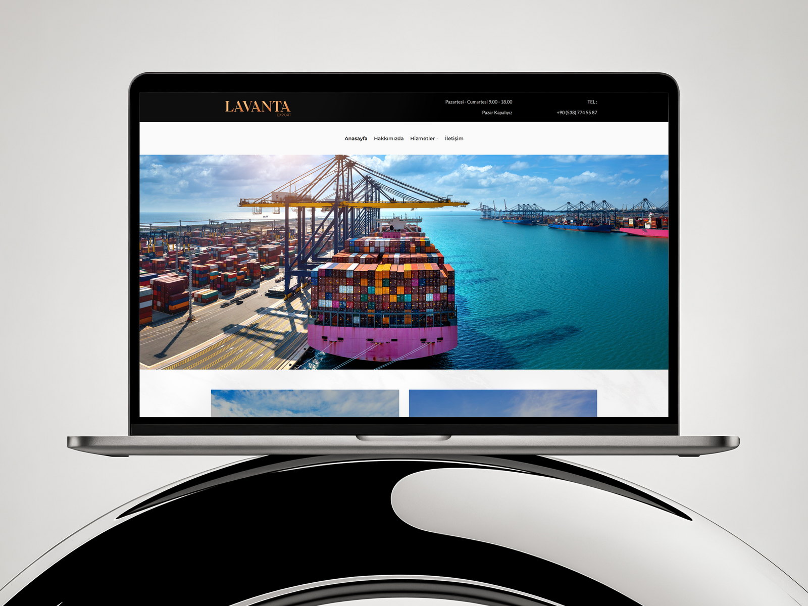 Lavanta Export web sitesi