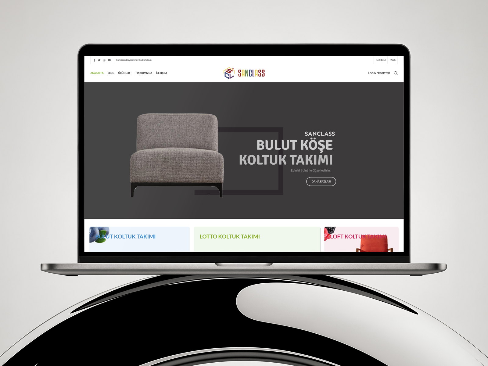 Sanclass Koltuk web sitesi