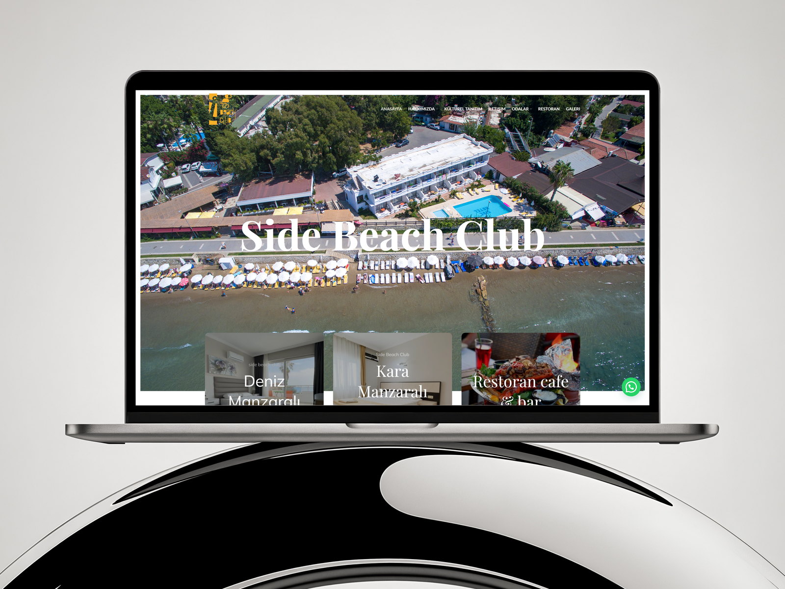 Side Beach Club web sitesi